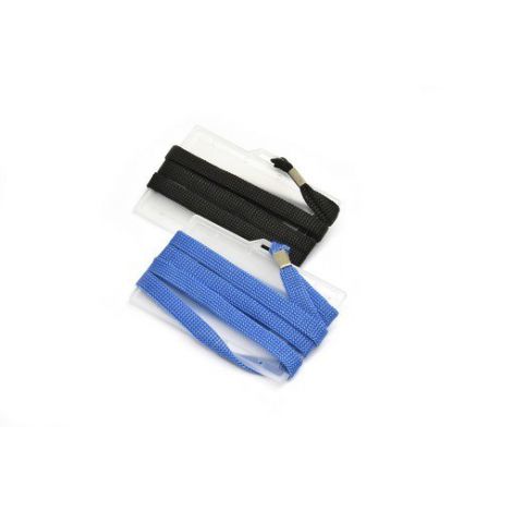 Identyfikator Argo 92x59mm z czarną taśmą - 2